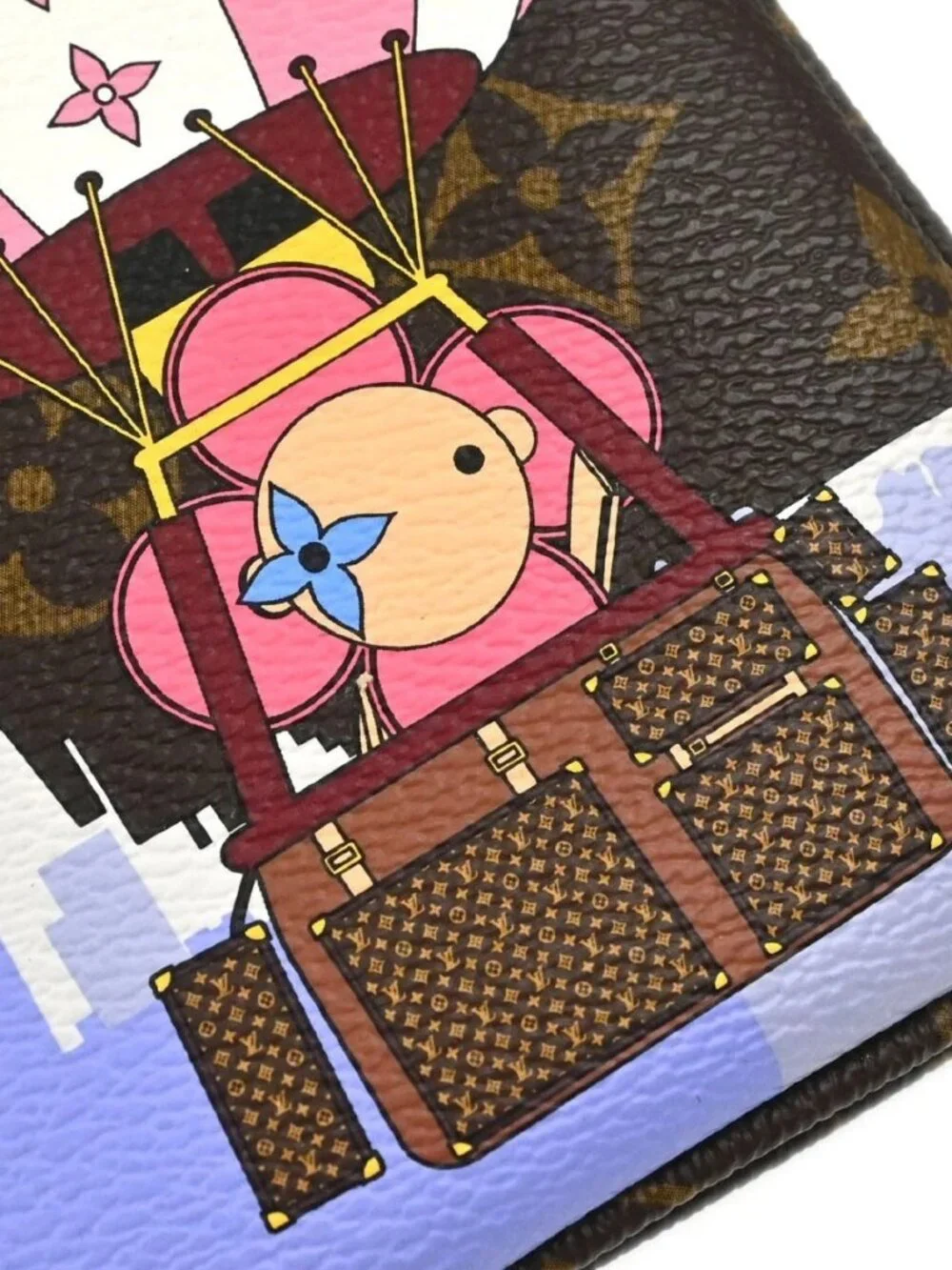 Louis Vuitton Holiday Vivienne Pochette Double Zip Shoulder M68486 MI4119 198011